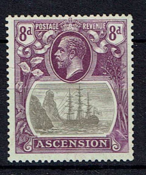 Image of Ascension SG 17b LMM British Commonwealth Stamp